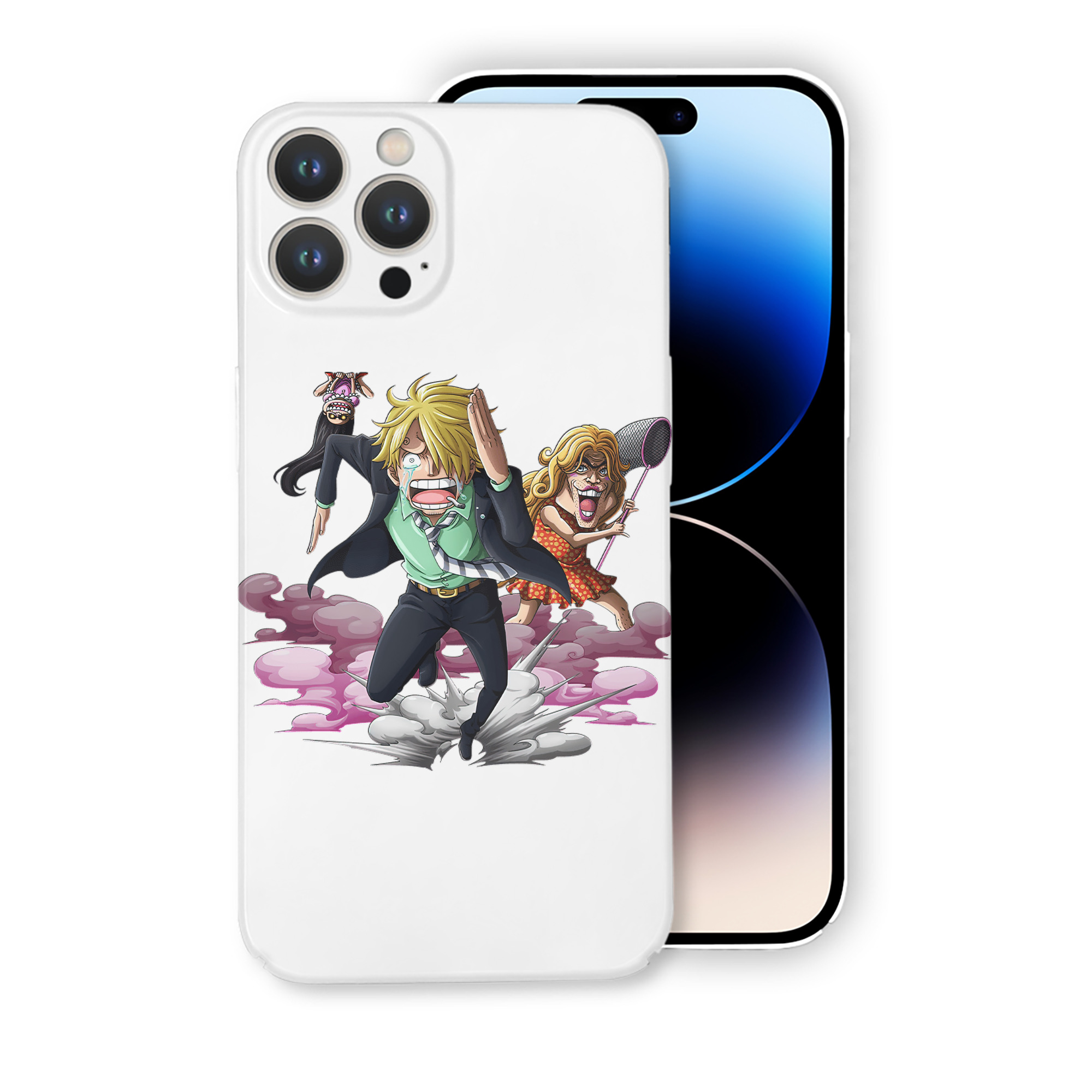 （画像用） ワンピース サンジ ONE PIECE Sanji 【iPhone 14シリーズ対応】ハードケース